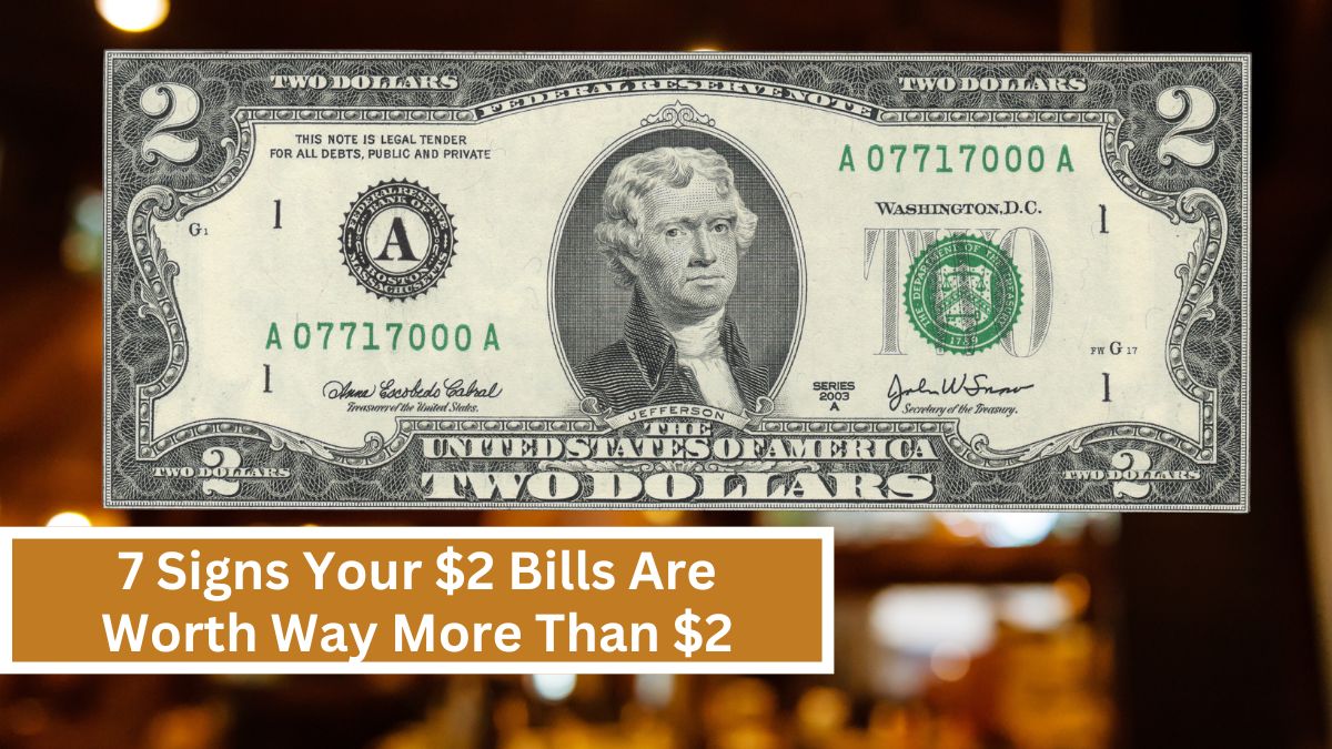 7 Signs Your $2 Bills Are Worth Way More Than $2