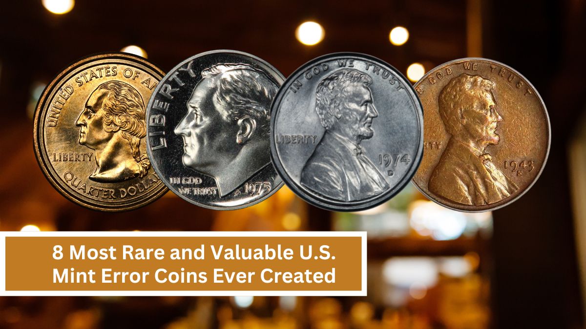 8 Most Rare and Valuable U.S. Mint Error Coins Ever Created