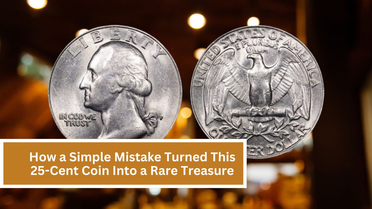 How a Simple Mistake Turned This 25-Cent Coin Into a Rare Treasure Worth Big Money!