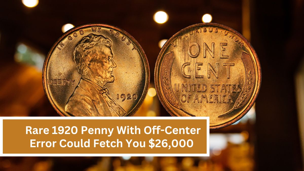 Rare 1920 Penny With Off-Center Error Could Fetch You $26,000 – Here's Why It’s So Valuable!