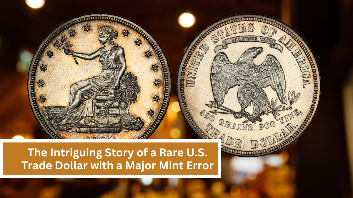 The Intriguing Story of a Rare U.S. Trade Dollar with a Major Mint Error