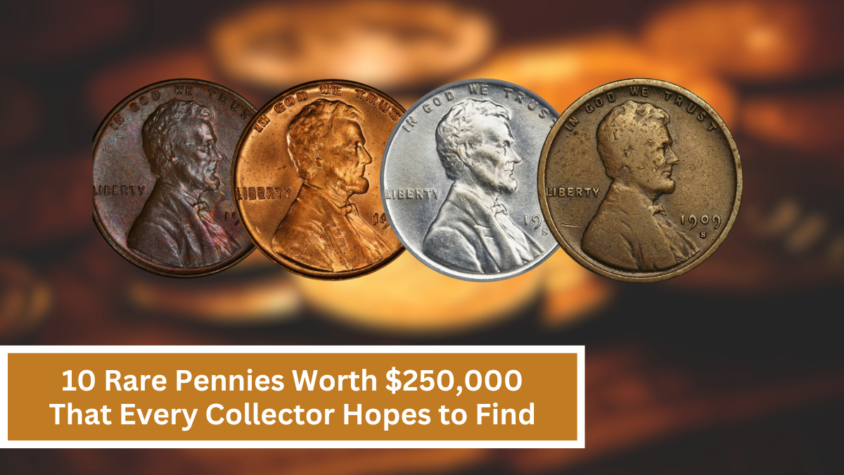 10 Rare Pennies Worth $250,000 That Every Collector Hopes to Find