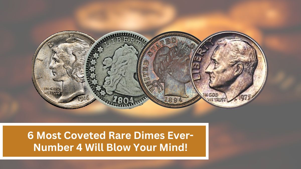 6 Most Coveted Rare Dimes Ever- Number 4 Will Blow Your Mind!