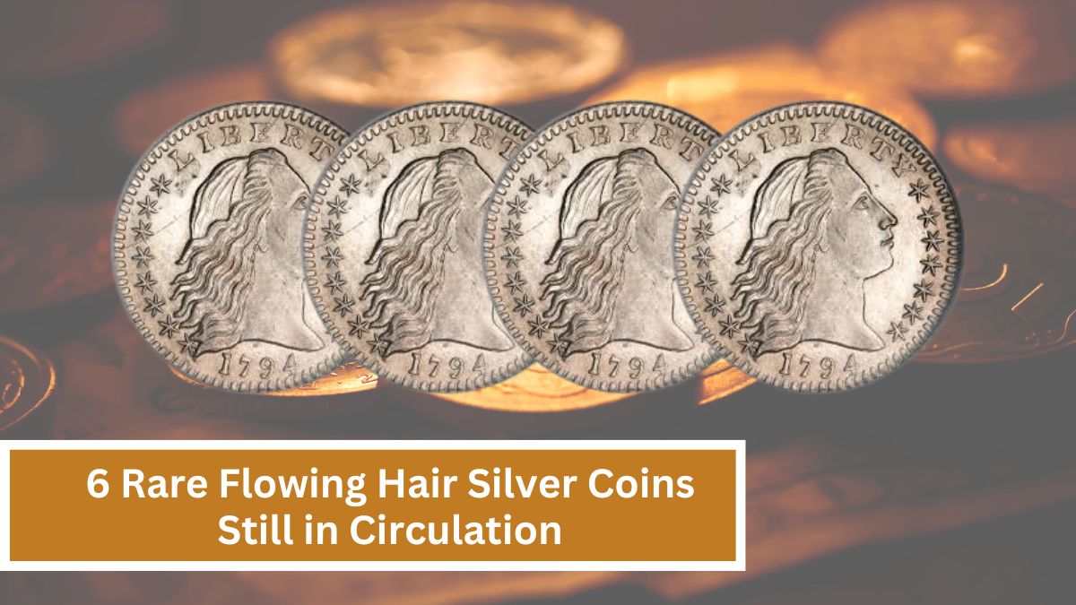 6 Rare Flowing Hair Silver Coins Still in Circulation- Find One Worth Over $500,000