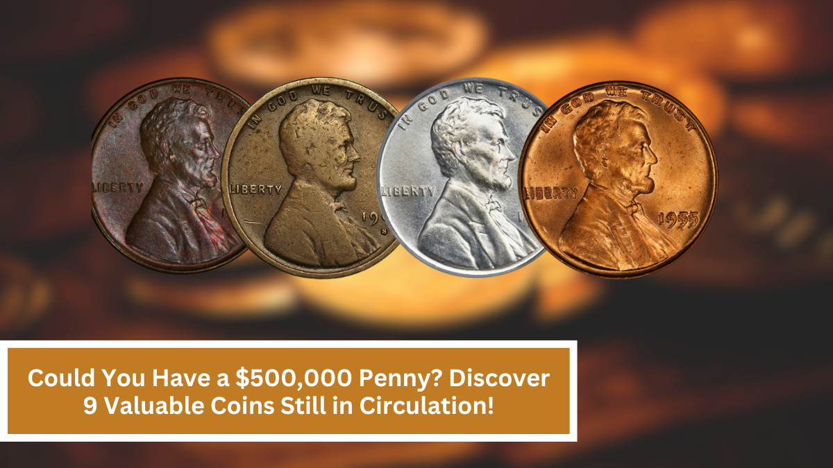 Could You Have a $500,000 Penny? Discover 9 Valuable Coins Still in Circulation!