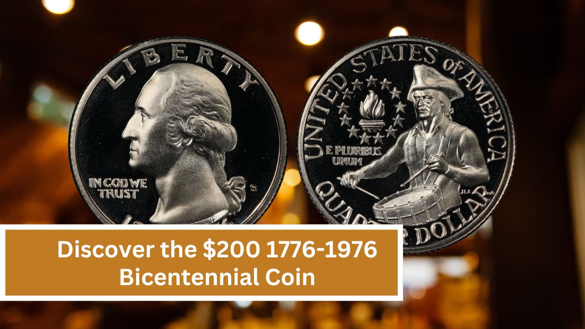 Discover the $200 1776-1976 Bicentennial Coin: A Rare Investment Gem for History Enthusiasts and Collectors!