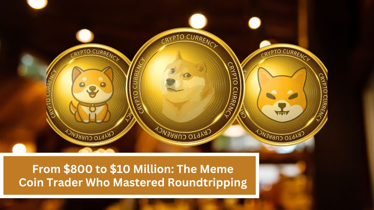 From $800 to $10 Million: The Meme Coin Trader Who Mastered Roundtripping