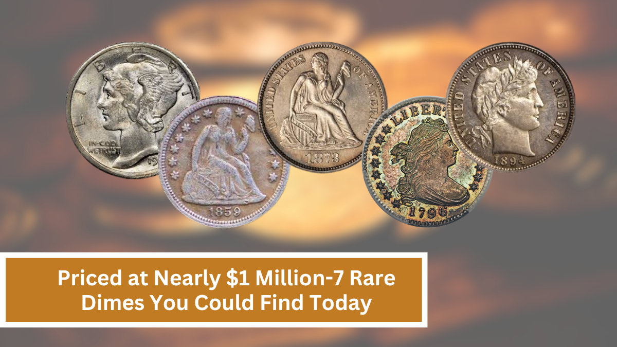 Priced at Nearly $1 Million-7 Rare Dimes You Could Find Today