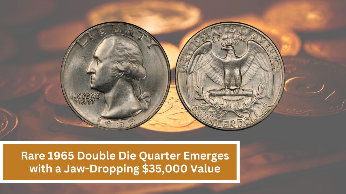 Rare 1965 Double Die Quarter Emerges with a Jaw-Dropping $35,000 Value