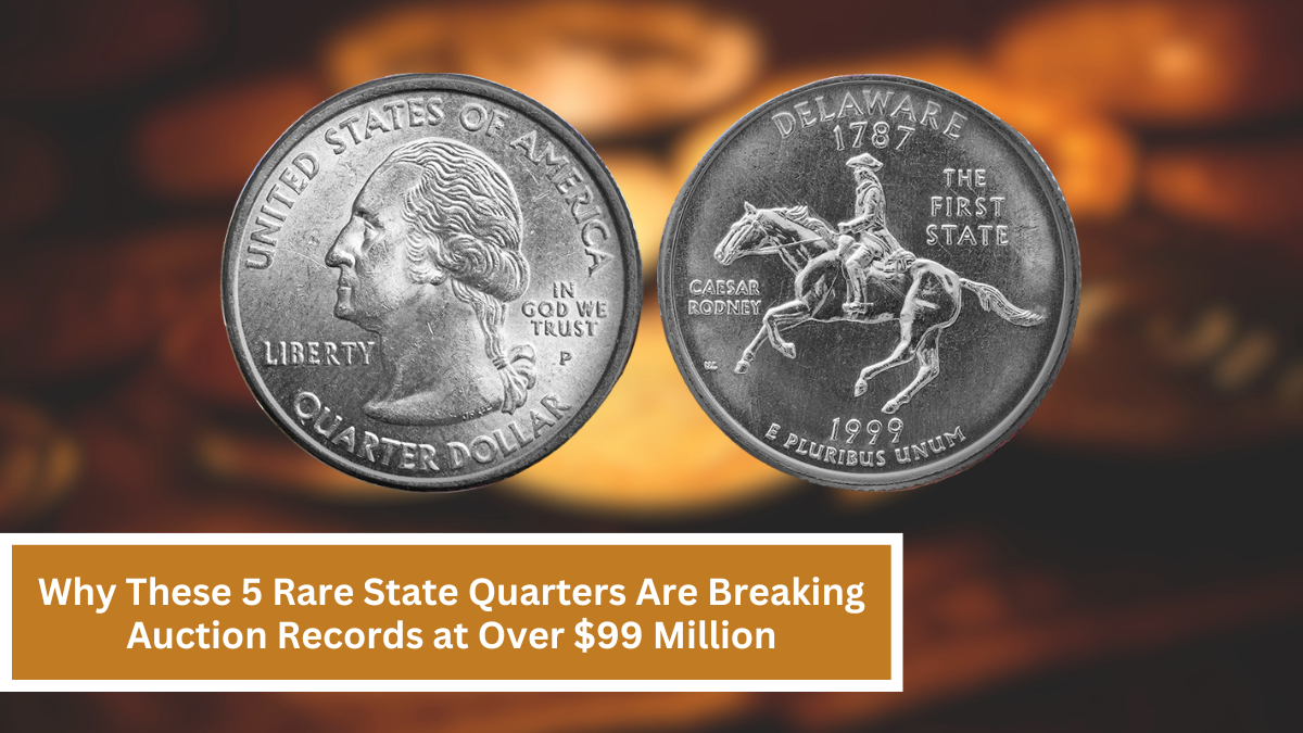 Why These 5 Rare State Quarters Are Breaking Auction Records at Over $99 Million