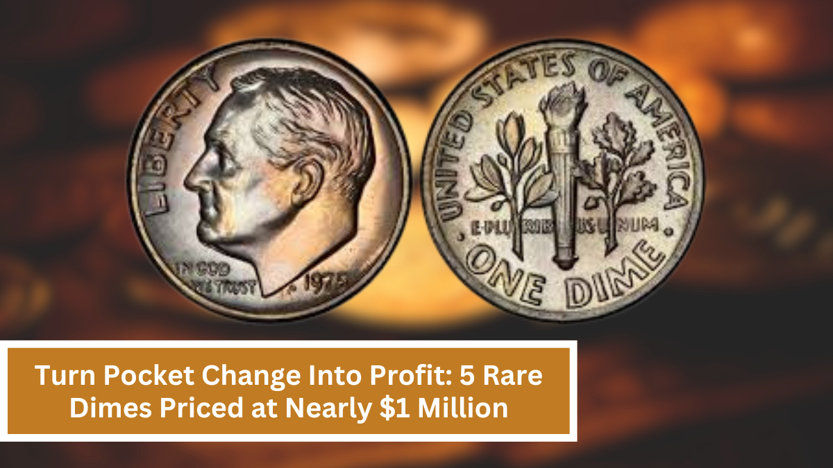 "Uncover 5 rare dimes valued close to $1 million—learn how your pocket change could be a profitable find!"